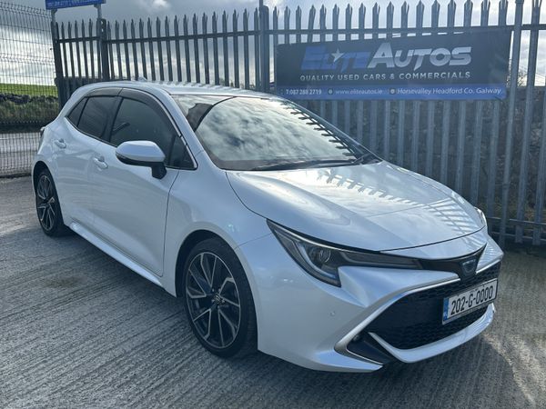 Toyota Corolla Hatchback, Petrol Hybrid, 2020, White