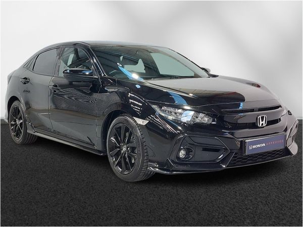 Honda Civic Hatchback, Petrol, 2021, Black