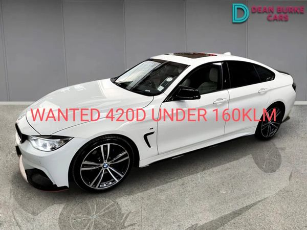 BMW 4-Series Saloon, Diesel, 2016, White