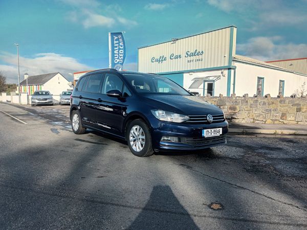 Volkswagen Touran MPV, Diesel, 2017, Blue