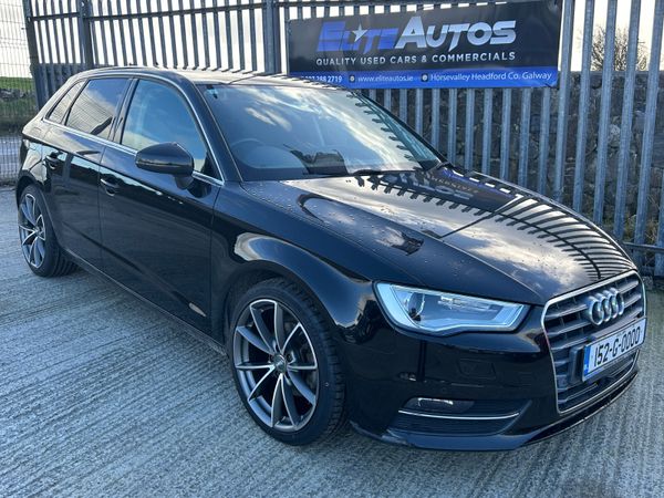 Audi A3 Hatchback, Petrol, 2015, Black