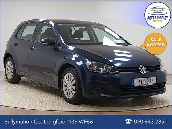 Volkswagen Golf Hatchback, Diesel, 2015, Blue
