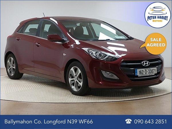 Hyundai i30 Hatchback, Diesel, 2016, Red
