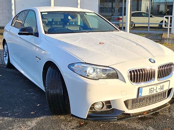 BMW 5-Series Saloon, Diesel, 2016, White
