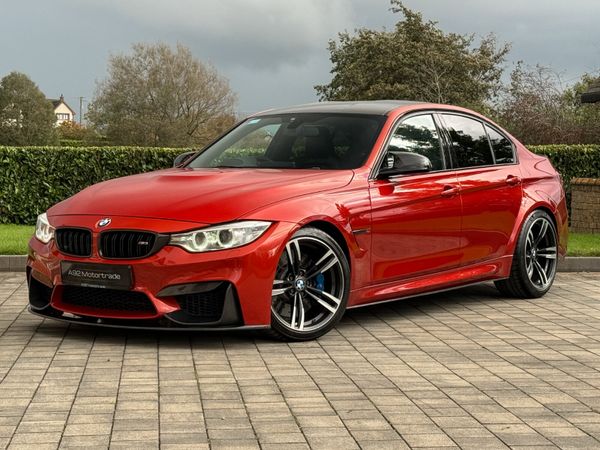 BMW M3 Saloon, Petrol, 2014, Orange