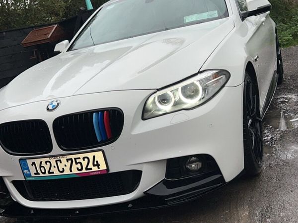 BMW 5-Series Saloon, Diesel, 2016, White