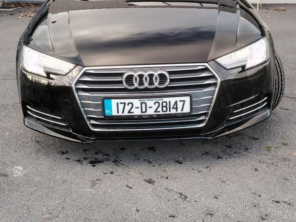Audi A4 Saloon, Diesel, 2017, Black