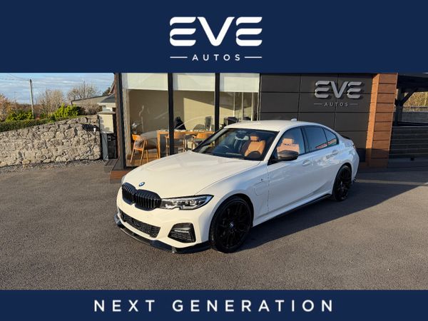 BMW 3-Series Saloon, Petrol Plug-in Hybrid, 2019, White