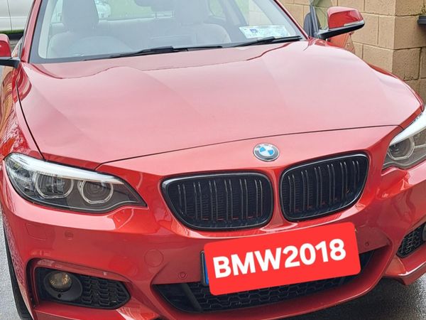 BMW 2-Series Coupe, Petrol, 2018, Red