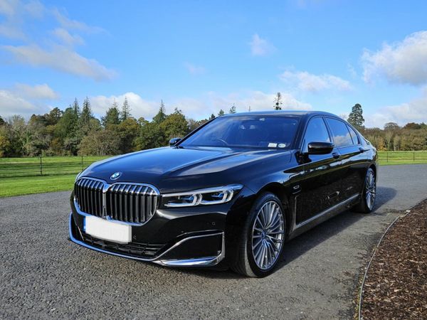BMW 7-Series Saloon, Petrol Plug-in Hybrid, 2022, Black