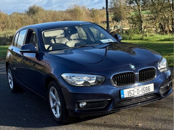 BMW 1-Series Hatchback, Diesel, 2015, Blue