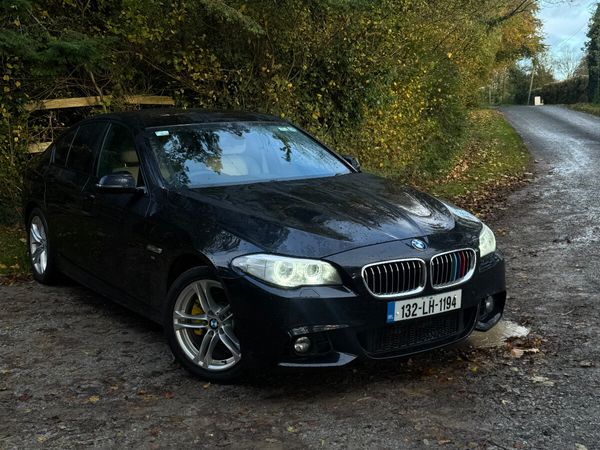 BMW 5-Series Saloon, Diesel, 2013, Black