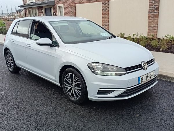 Volkswagen Golf Hatchback, Diesel, 2018, Silver