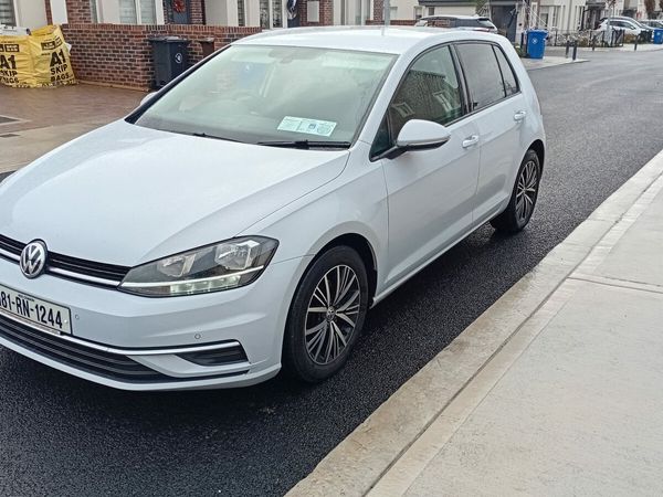 Volkswagen Golf Hatchback, Diesel, 2018, Silver