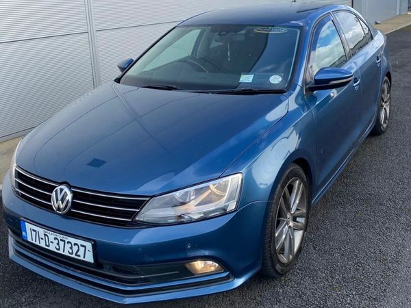 Volkswagen Jetta Saloon, Diesel, 2017, Blue