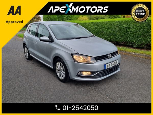Volkswagen Polo Hatchback, Petrol, 2016, Silver