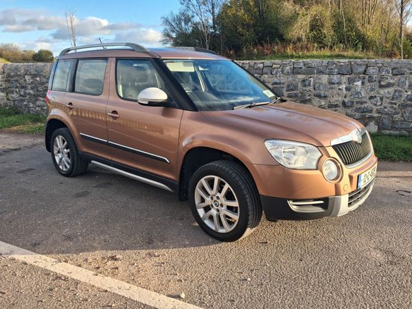 Skoda Yeti SUV, Diesel, 2012, Orange