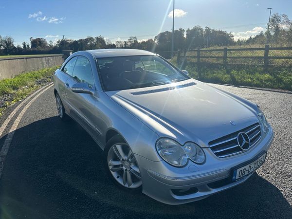 Mercedes-Benz CLK Coupe, Diesel, 2008, Silver