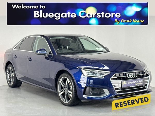 Audi A4 Saloon, Diesel, 2020, Blue