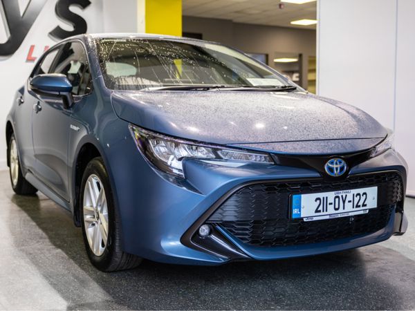 Toyota Corolla Hatchback, Petrol Hybrid, 2021, Blue