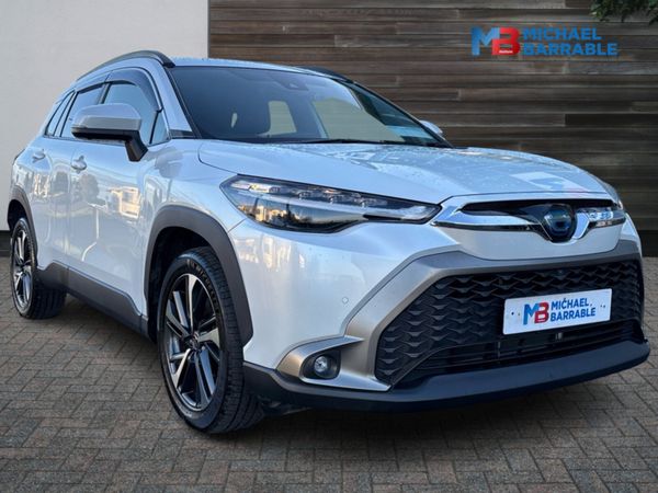 Toyota Corolla Cross SUV, Petrol Hybrid, 2022, White