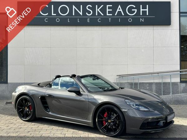 Porsche Boxster Convertible, Petrol, 2018, Grey
