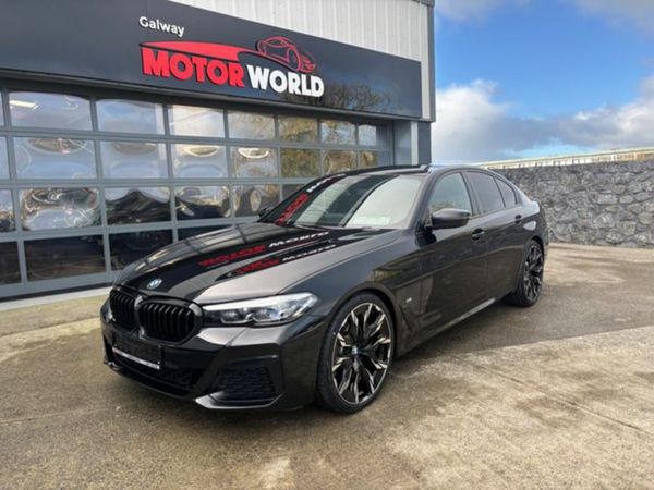 BMW 5-Series Saloon, Diesel, 2021, Black