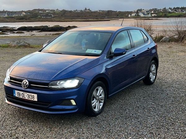 Volkswagen Polo Hatchback, Diesel, 2019, Blue
