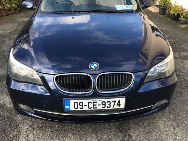 BMW 5-Series Saloon, Diesel, 2009, Blue