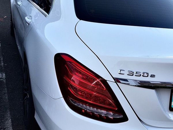 Mercedes-Benz C-Class Saloon, Petrol Plug-in Hybrid, 2016, White