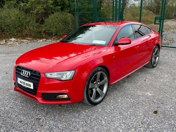 Audi A5 Hatchback, Diesel, 2014, Red
