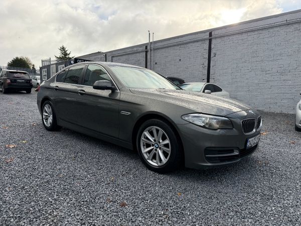 BMW 5-Series Saloon, Diesel, 2014, Grey