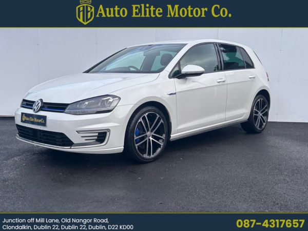 Volkswagen Golf Hatchback, Petrol Plug-in Hybrid, 2016, White