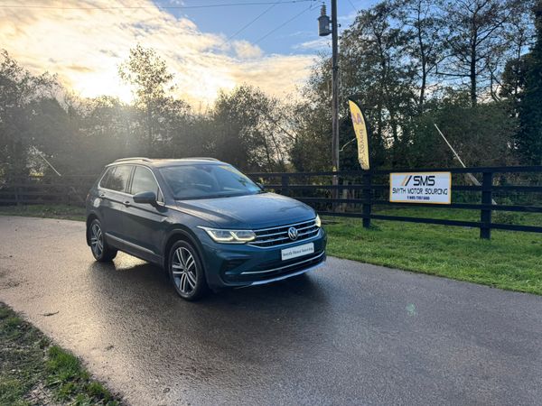 Volkswagen Tiguan SUV, Diesel, 2021, Blue