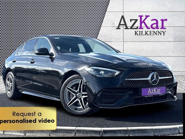 Mercedes-Benz C-Class Saloon, Petrol Plug-in Hybrid, 2022, Black