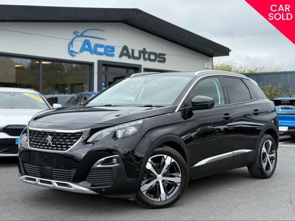 Peugeot 3008 SUV, Diesel, 2018, Black