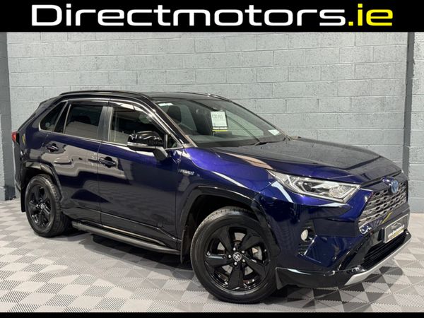 Toyota RAV4 Estate, Petrol Hybrid, 2020, Blue