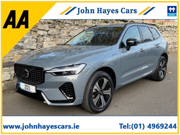 Volvo XC60 Estate, Petrol Plug-in Hybrid, 2023, Grey