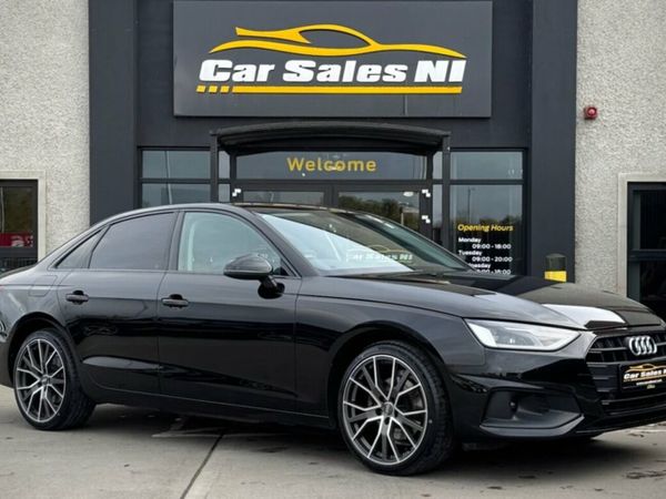 Audi A4 Saloon, Diesel Hybrid, 2021, Black