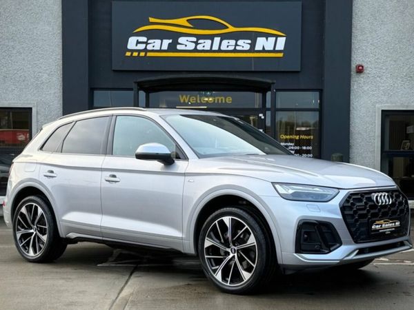 Audi Q5 SUV, Diesel Hybrid, 2022, Silver