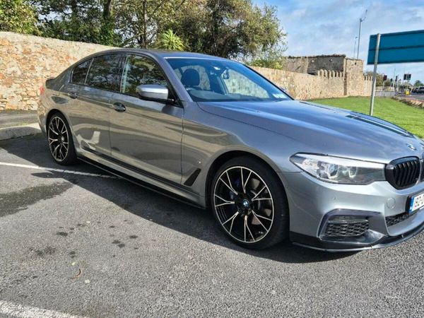 BMW 5-Series Saloon, Petrol Plug-in Hybrid, 2019, Grey