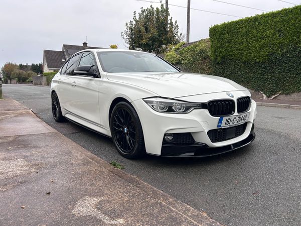 BMW 3-Series Saloon, Petrol Plug-in Hybrid, 2016, White