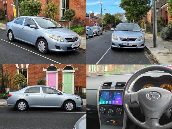 Toyota Corolla Saloon, Petrol, 2009, Blue