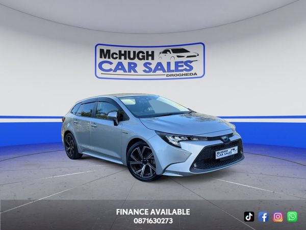 Toyota Corolla Estate, Petrol Hybrid, 2020, Silver