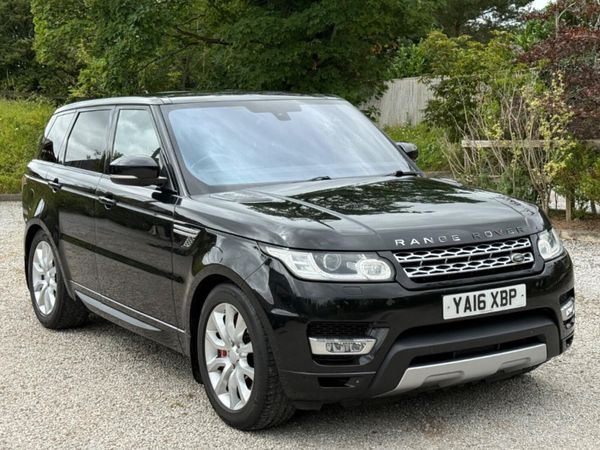 Land Rover Range Rover Sport SUV, Diesel, 2016, Black
