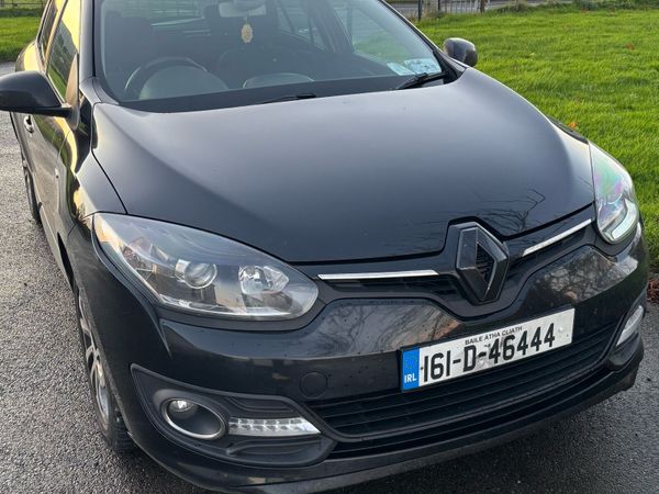 Renault Megane Hatchback, Diesel, 2016, Black