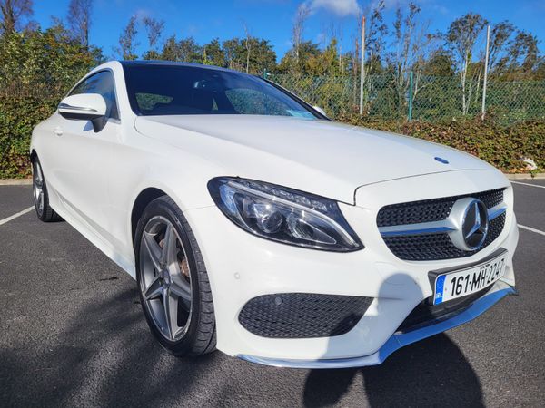 Mercedes-Benz C-Class Coupe, Diesel, 2016, White