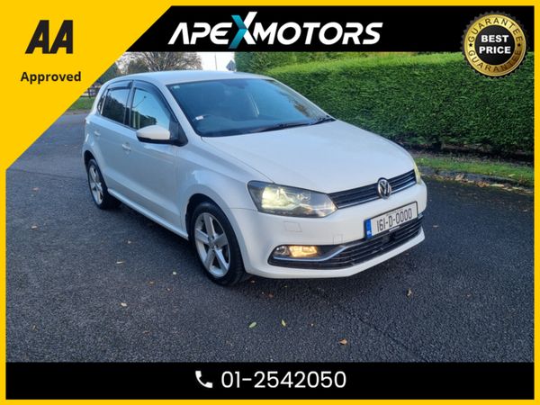 Volkswagen Polo Hatchback, Petrol, 2016, White