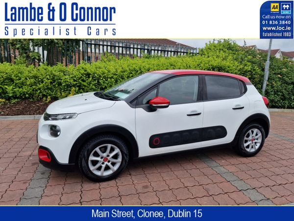 Citroen C3 Hatchback, Petrol, 2020, White