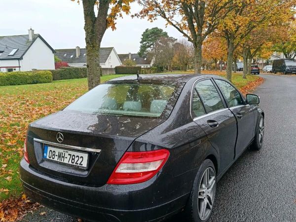Mercedes-Benz C-Class Saloon, Petrol, 2008, Black